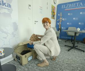 Elżbieta Rafalska pokazała swoje biuro w Parlamencie Europejskim