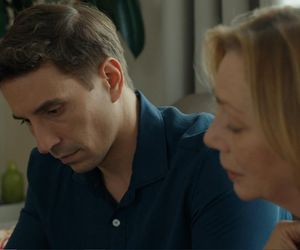 Barwy szczęścia, odcinek 3183. Tomasz (Jakub Sokołowski), Wanda (Maja Barełkowska)