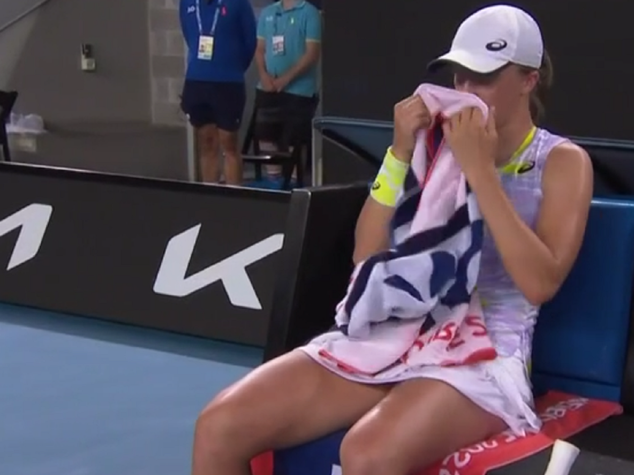 Iga Świątek płakała po wygranej w Australian Open. Tak tłumaczyła, czemu poleciały łzy
