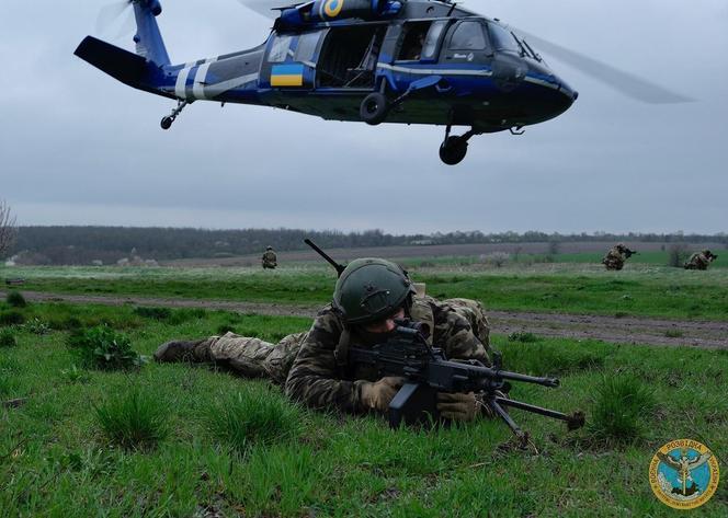 Ukraiński śmigłowiec Black Hawk