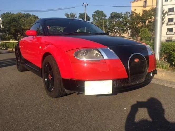 Replika Bugatti Veyron na bazie Audi TT