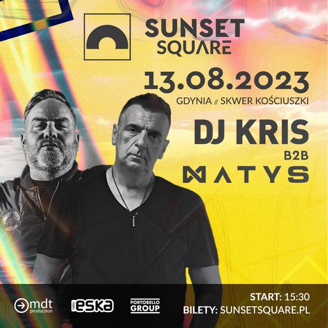 DJ Kris b2b Matys na Sunset Square 2023!