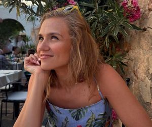 Tak córka Agnieszki Kaczorowskiej mówi do Marcina Rogacewicza