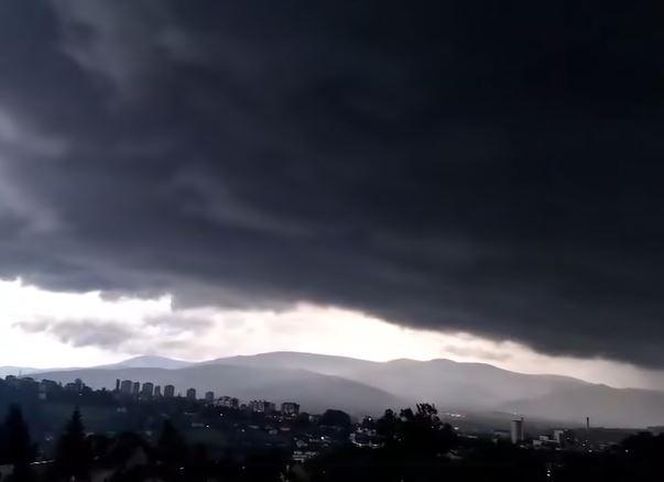 Gwałtowne nawałnice nad woj. śląskim