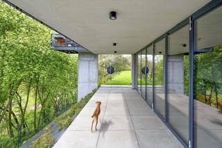 Dom solarny produkujący energię