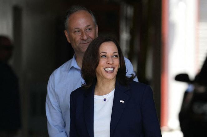 Kamala Harris z mężem Douglasem Emhoffem