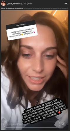 Julia Kamińska na Instagramie o 2 sezonie serialu BrzydUla