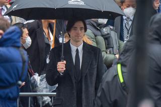 Robert Pattinson na planie The Batman w Liverpoolu