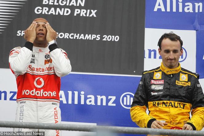 Robert Kubica, Lewis Hamilton