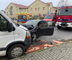 Poważny wypadek w centrum Pszczyny