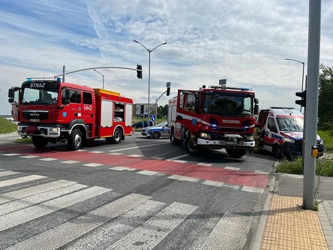 Wypadek w Piekarach Śląskich. 5 osób rannych