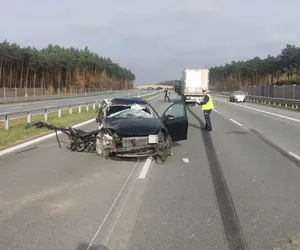 Tragiczny wypadek na autostradzie A1 pod Radomskiem. Zginęła 47-letnia Wietnamka