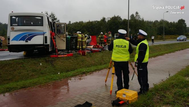 Ćwiczenia służb mundurowych w Zawierciu