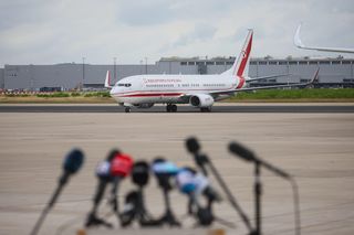 Powitanie Sławosza Uznańskiego-WIśniewskiego w Kolonii