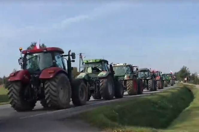 W Srocku pojawiło się 300 ciągników.