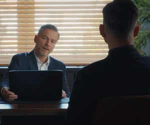 M jak miłość, odcinek 1868: Andrzej (Krystian Wieczorek), Kamil (Marcin Bosak)