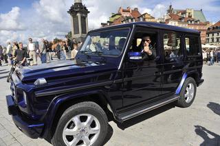 Parada Mercedesów w Warszawie 