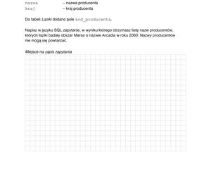 Matura 2025 informatyka rozszerzona - arkusz CKE 14.05.2025 - Formuła 2023