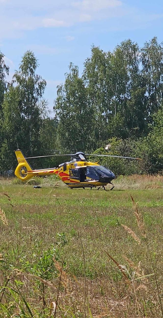 Wypadek we wsi Cyganka. Nie żyje mężczyzna