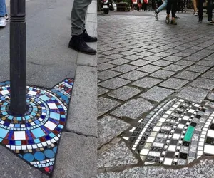 Ten drogowiec to prawdziwy artysta. Z naprawiania ulic uczynił sztukę. Zobaczcie zdjęcia!