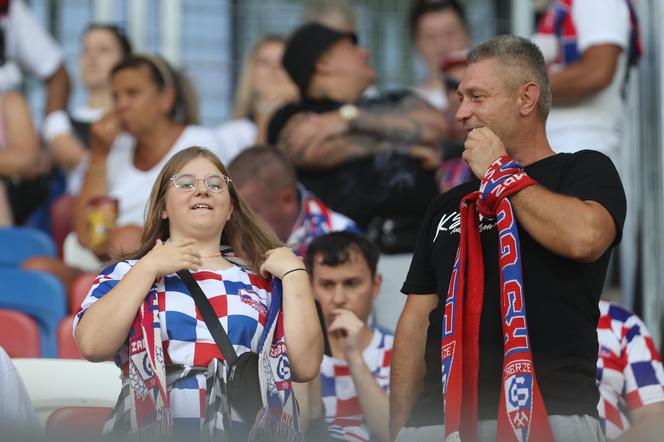 Górnik Zabrze zmierzył się z Rakowem Częstochowa. Kibice na trybunach dopisali