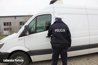 Mercedes-Benz Sprinter typu chłodnia pochodzący z kradzieży