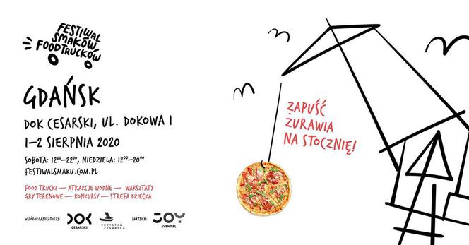 Zapuść żurawia na stocznię! W weekend w Gdańsku rusza Festiwal Smaków Food Trucków