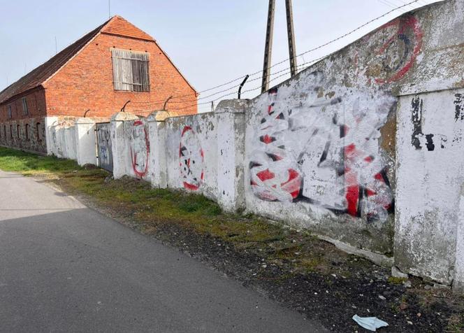 Graffiti w Garzynie 