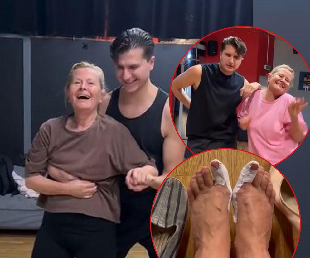 Barbara Bursztynowicz na treningu