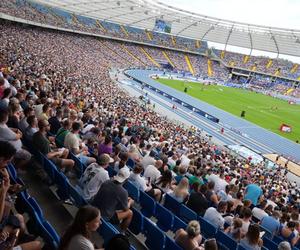 Sportowcy podczas Memoriału Kamili Skolimowskiej na Stadionie Śląskim