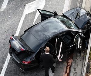 Kluczowa droga w Warszawie zablokowana. Poważny wypadek na Wisłostradzie