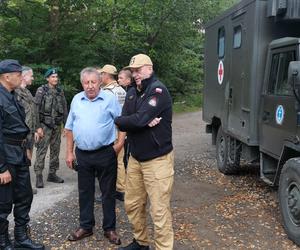 Wypadek w pobliżu Konotopu  - autobus z tirem 