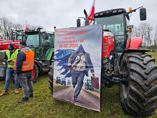 Protest rolników. Do strajków przyłączają się rolnicy z powiatu piotrkowskiego