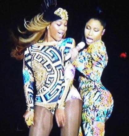Beyonce W CIĄŻY na scenie z Nicki Minaj! ZDJĘCIA i VIDEO!