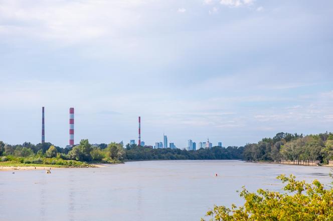 Plaża Zawady w Wilanowie – skraj od strony centrum