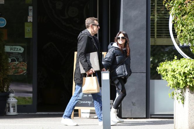 Maciej Orłoś i Paulina Koziejowska zjedli pizze, a potem poszli na rehabilitację