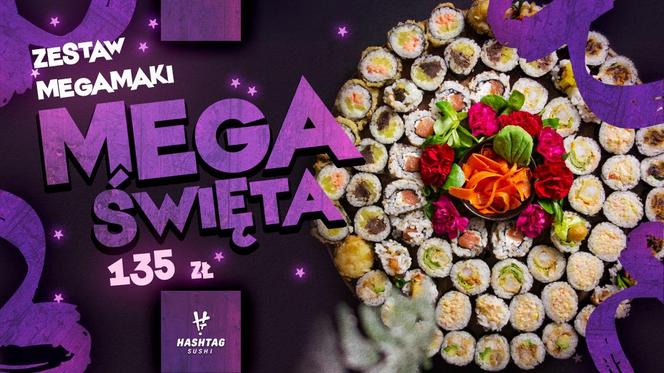 Mega sushi na święta i sylwestra! Spróbuj najlepszych zestawów w Łodzi od #Sushi!