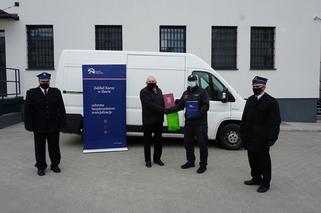 Auto z więzienia w Iławie trafiło do strażaków z OSP