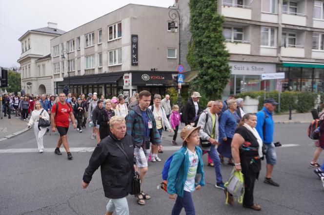 313. Warszawska Pielgrzymka Piesza na Jasną Górę - wymarsz z Warszawy