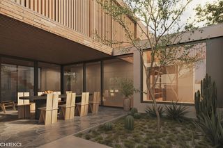 Dom w Zibata w Meksyku