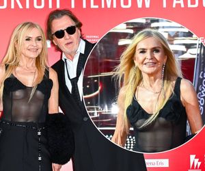 Monika Olejnik odsłoniła biust! Tak wyszła na czerwony dywan festiwalu w Gdyni. Niedawno walczyła z rakiem piersi