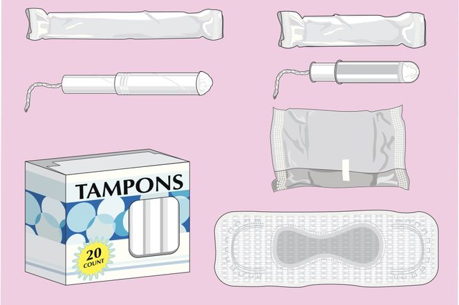Podpaski i tampony - czy są bezpieczne dla zdrowia? Skład, wpływ na zdrowie i środowisko