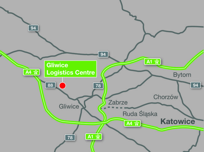 Centrum logistyczne w Gliwicach