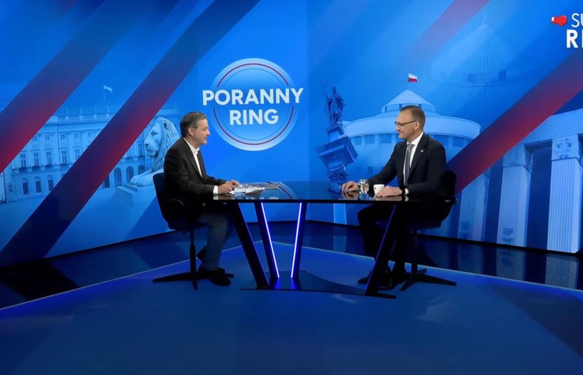 Dyplomacja czy Instagram? Leśkiewicz punktuje Sikorskiego w Super Ringu