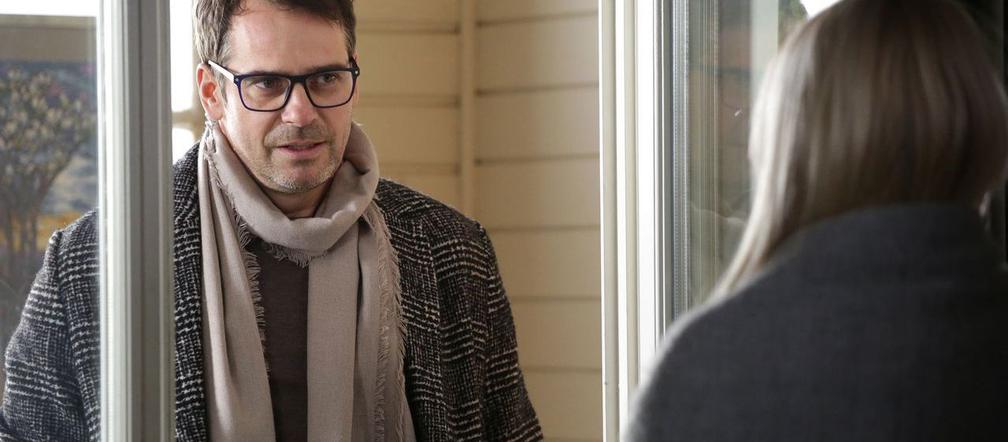 M jak miłość odc. 1430. Joasia (Barbara Kurdej-Szatan), Michał (Paweł Deląg)