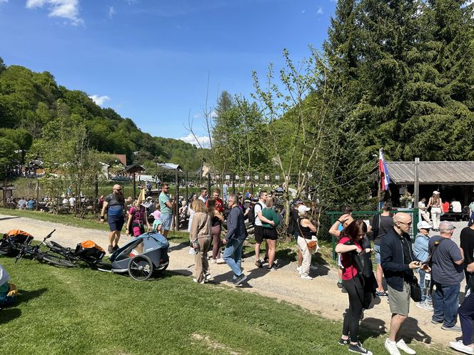 Majówkowe szaleństwo w małopolskiej wsi. Leży na terenie parku narodowego