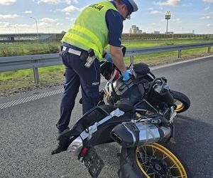 Motocyklista uderzył w barierę i zginął na miejscu! Tragiczny wypadek na S5