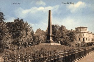 Pomnik Unii Lubelskiej w Lublinie na archiwalnych zdjęciach