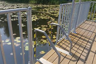 Pomost widokowy na Pogorii II w Dąbrowie Górniczej