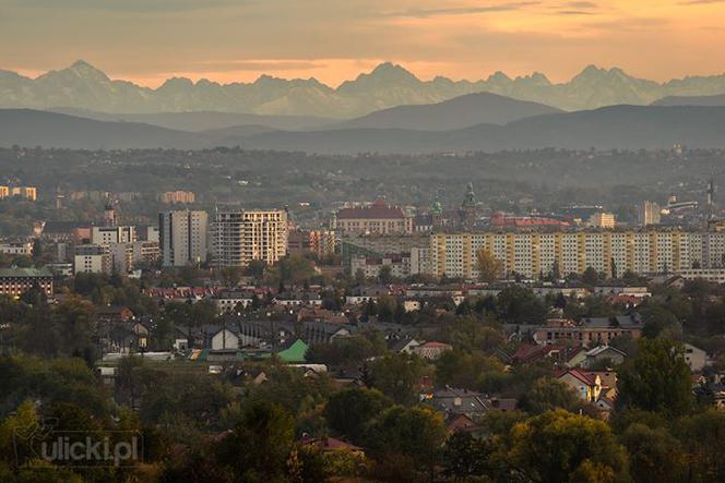 Z Krakowa znów było widać Tatry